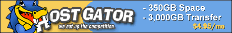Trust your sites to the web's #1 host, Hostgator.com